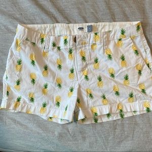 Old Navy Pineapple Shorts